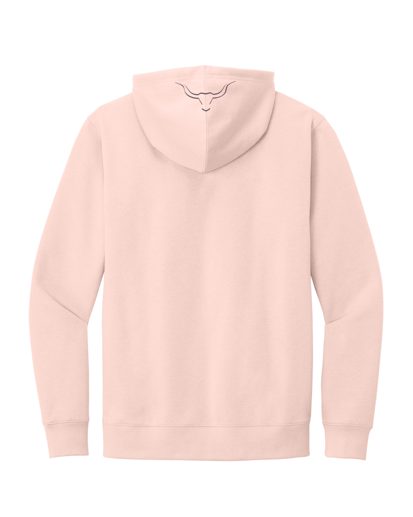 Fleece Hoodie w/ Pocket Rose Water Vintage