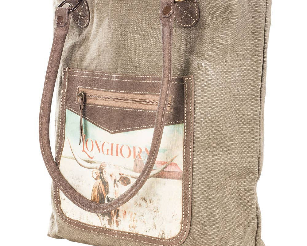 Longhorn Tote Bag