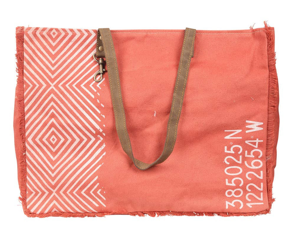 Zig Zag Weekender Tote Bag