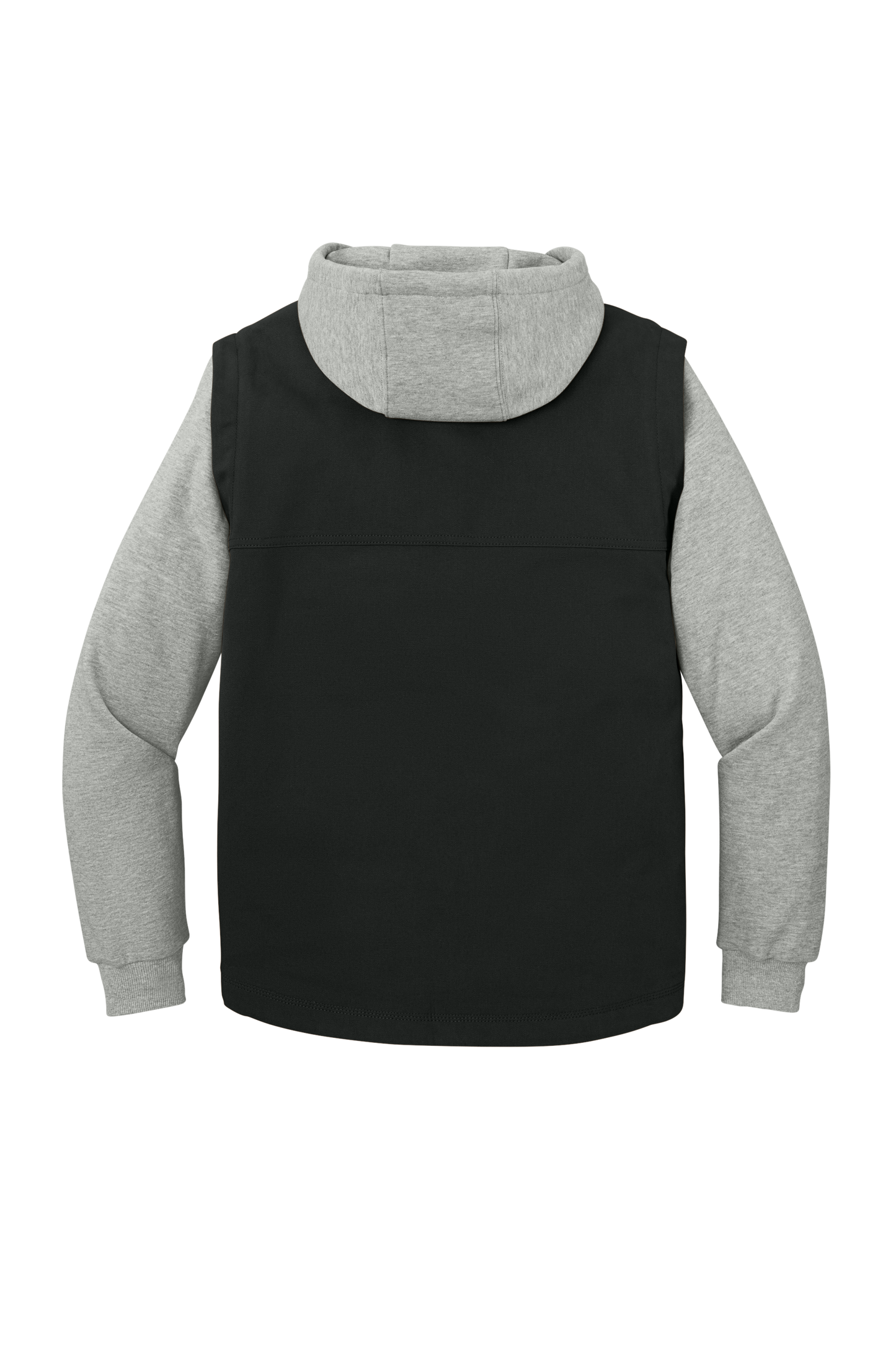 Hybrid Duck Cloth and Fleece Jacket