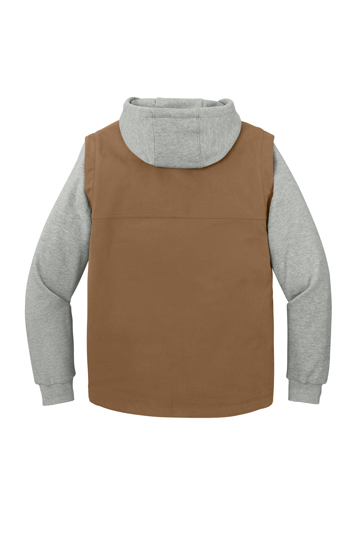 Hybrid Duck Cloth and Fleece Jacket