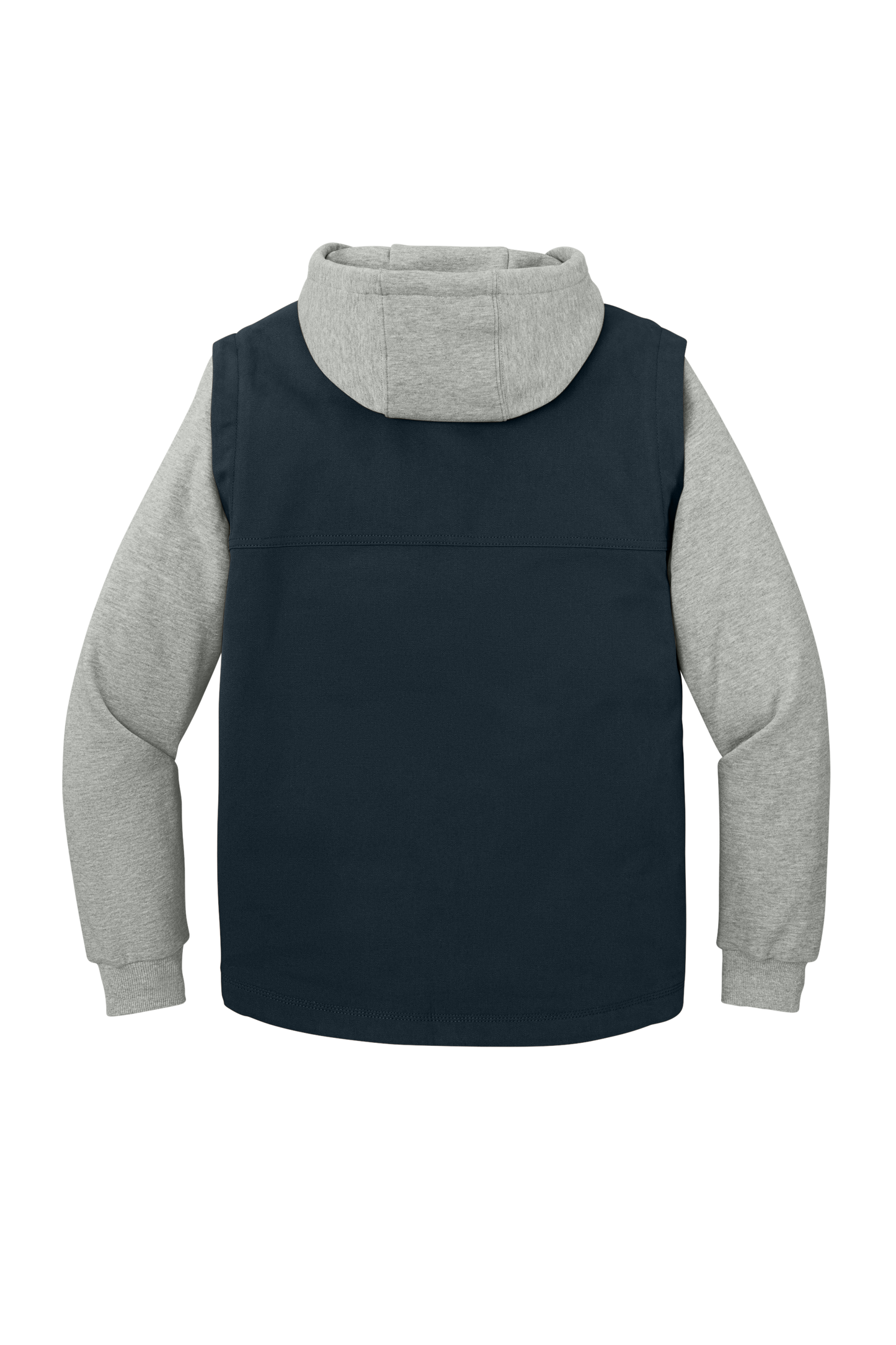 Hybrid Duck Cloth and Fleece Jacket