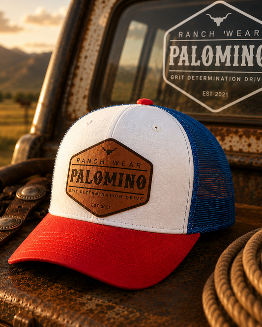 Palomino 115 (White, Hawaii Blue and Pale Orange)