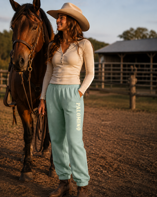 Heavyweight Fleece Ranchers Sweatpants - Dusty Sage