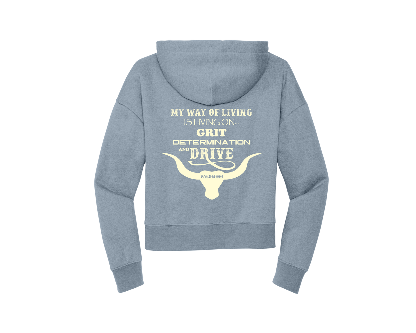 My Way of Living Modest Crop Hoodie