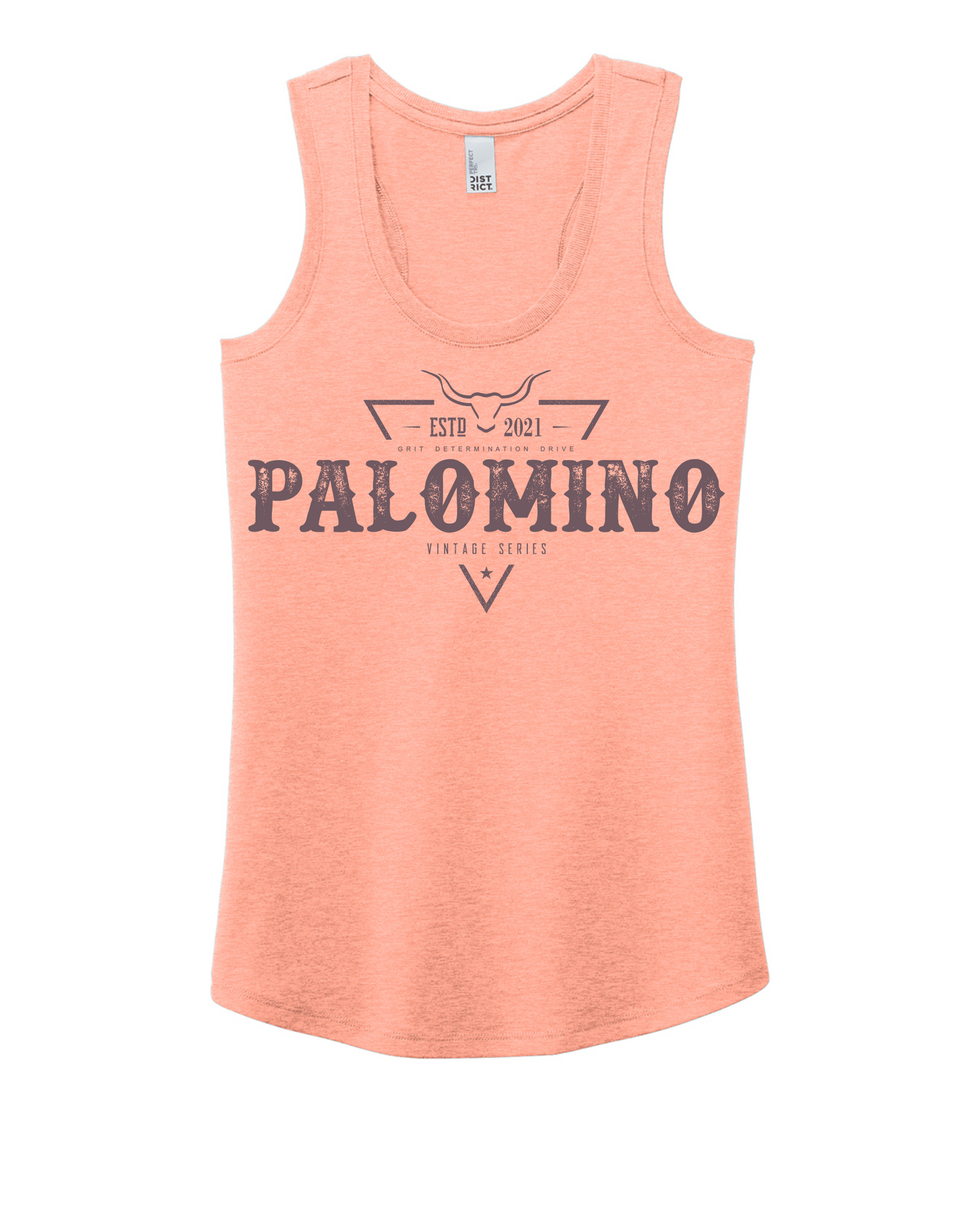Palomino Ranch Tank - Heathered Dusty Peach
