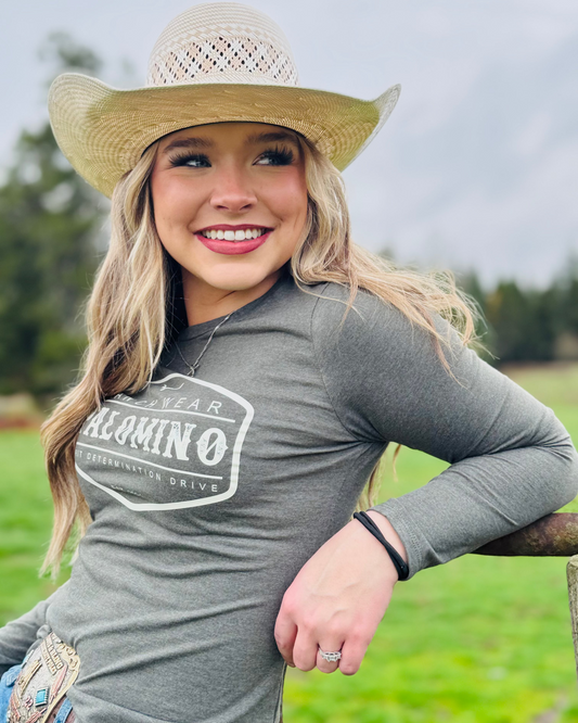 Long Sleeve Tee - Heathered Olive