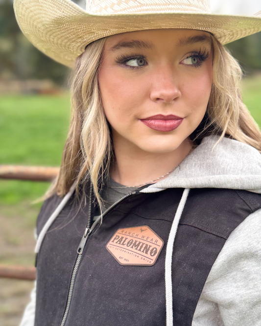 Hybrid Duck Cloth and Fleece Jacket