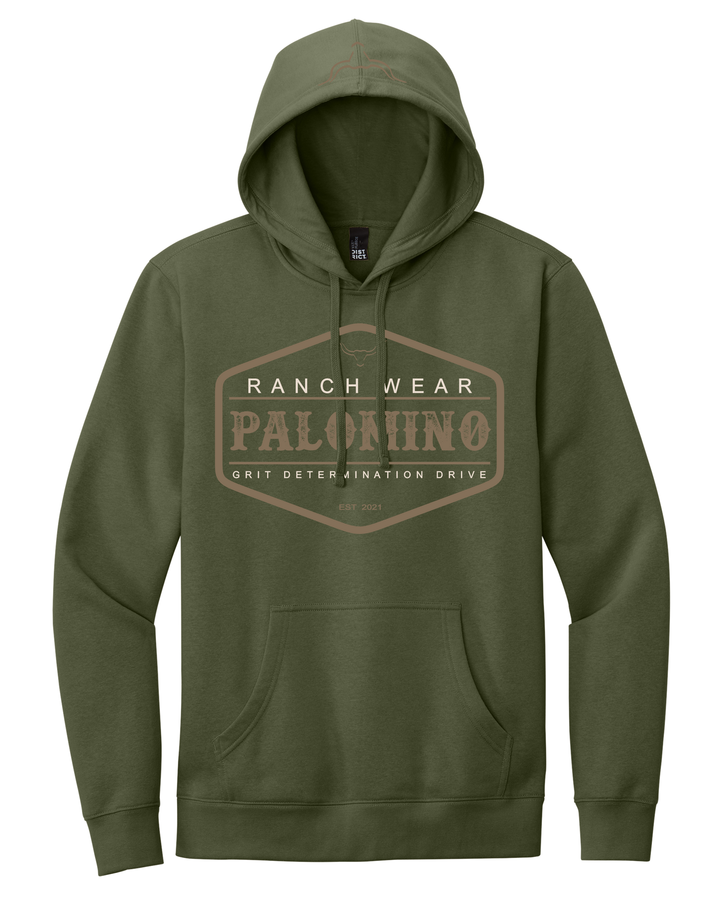 Fleece Hoodie w/ Pocket Olive OG