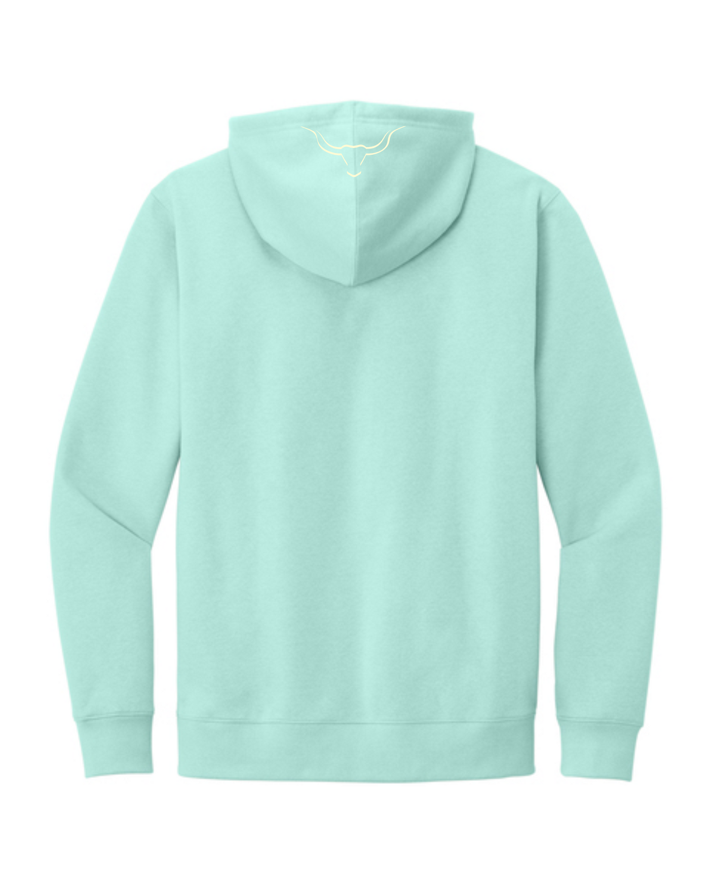 Fleece Hoodie w/ Pocket Sea Mist Vintage