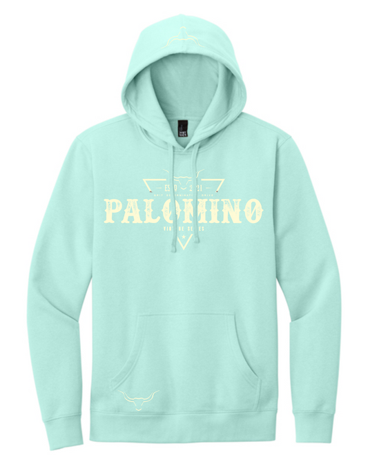 Fleece Hoodie w/ Pocket Sea Mist Vintage
