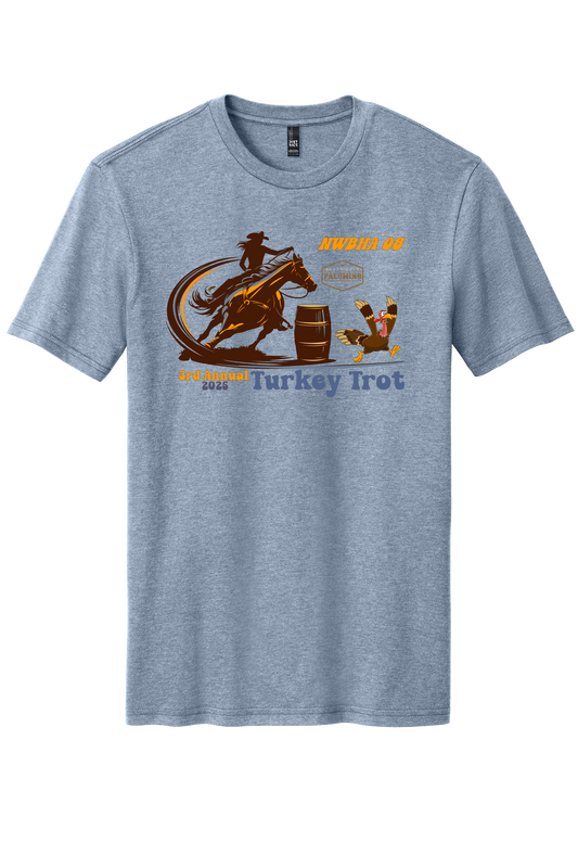 Turkey Trot T-Shirt Flint Blue Heather