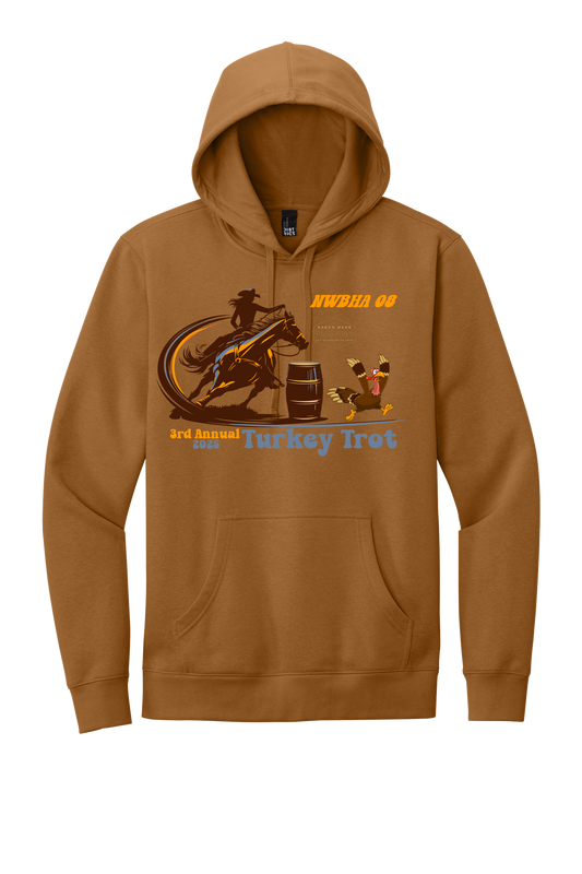 Turkey Trot Hooded Sweatshirt Gold