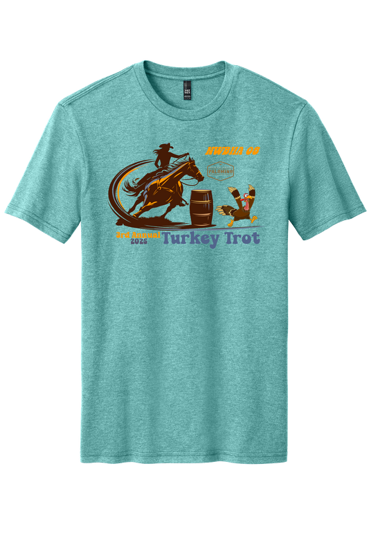 Turkey Trot T-Shirt Heather Eucalyptus
