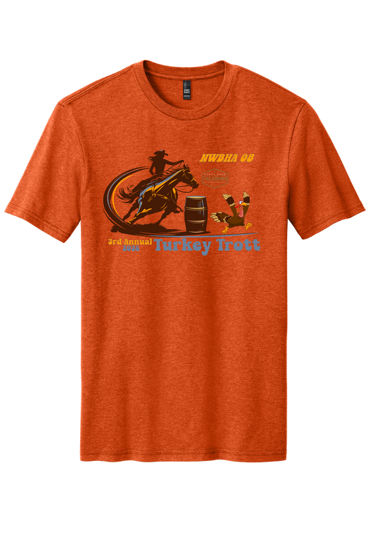 Turkey Trot T-Shirt Orange Heather