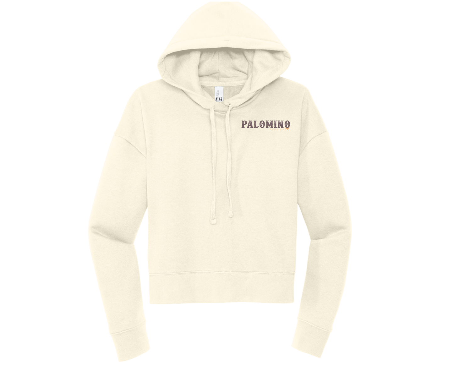 Vintage Palomino Dessert Modest Crop Hoodie