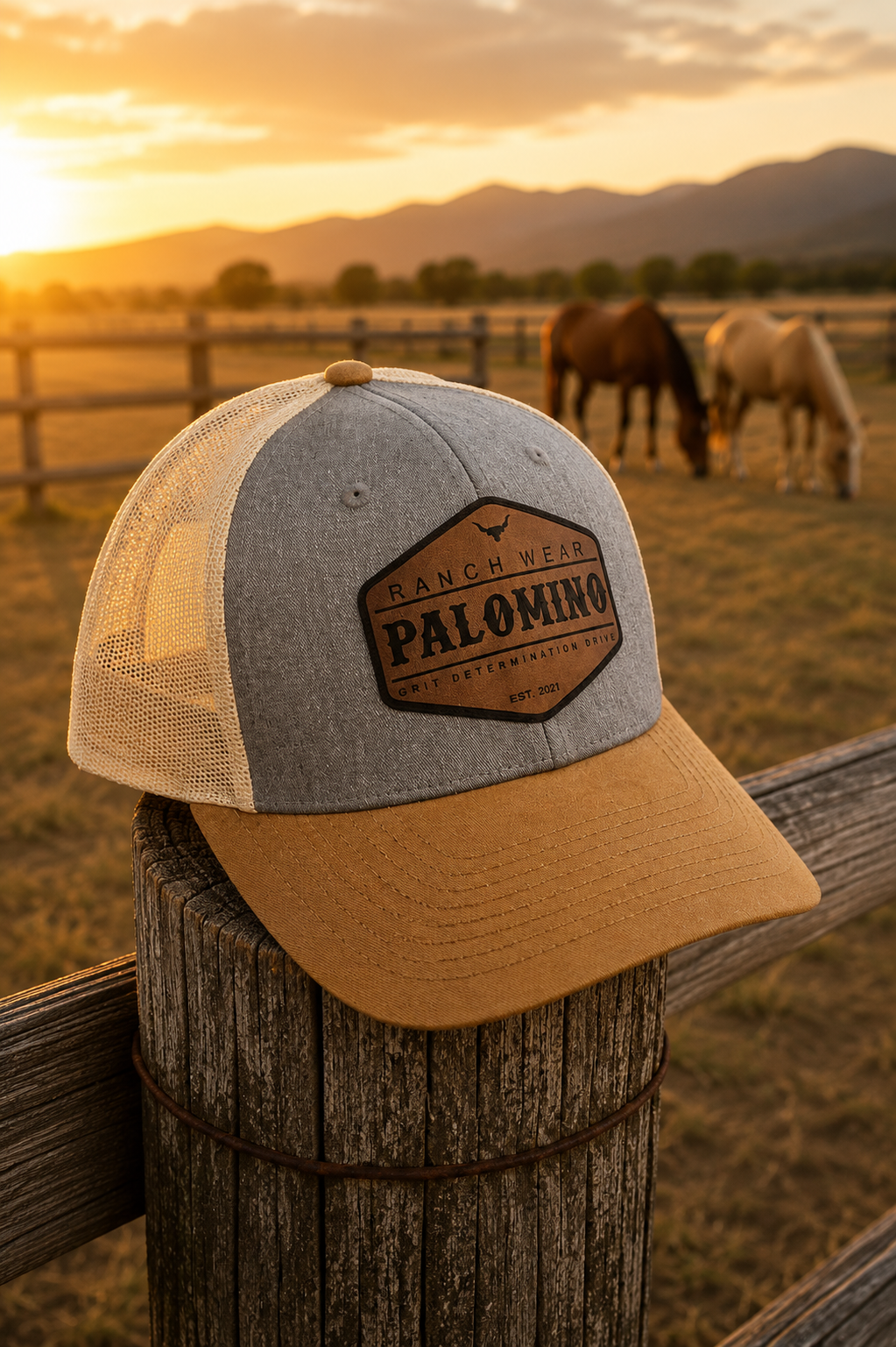 Palomino 115 (Heather Grey, Birch, and Amber Gold)