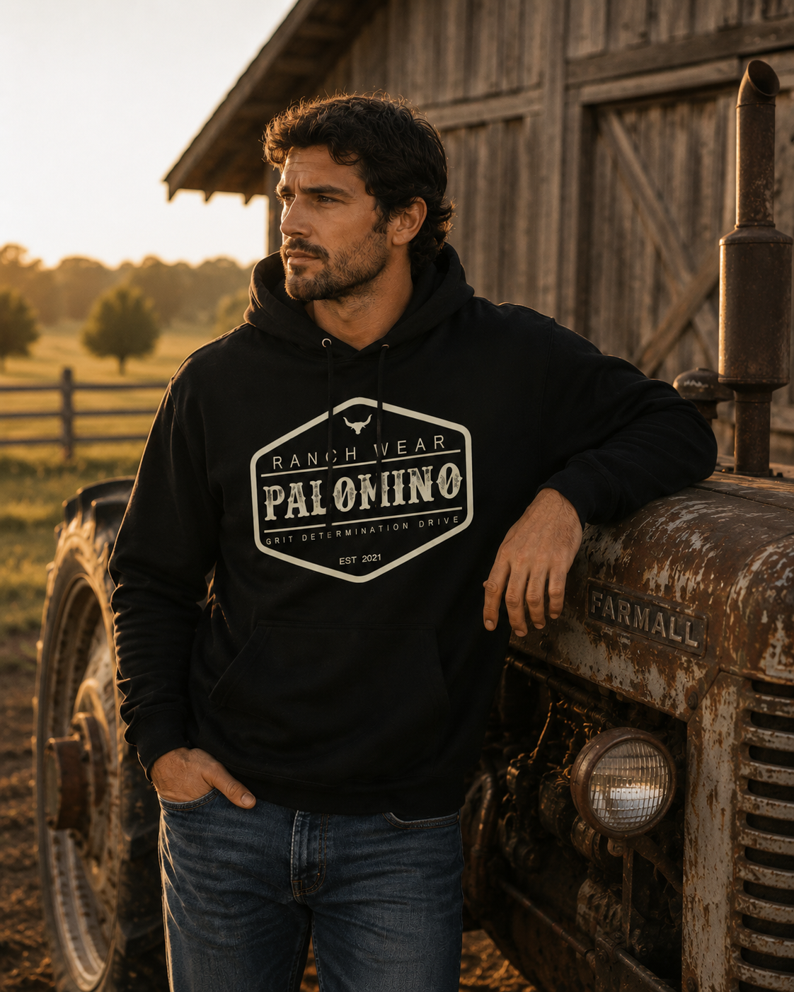 Men's Fleece Hoodie w/ Pocket