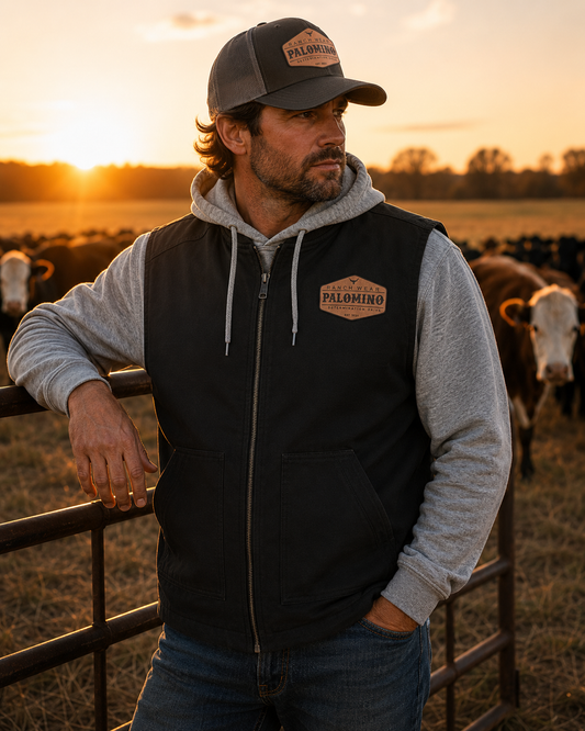 Hybrid Duck Cloth and Fleece Jacket