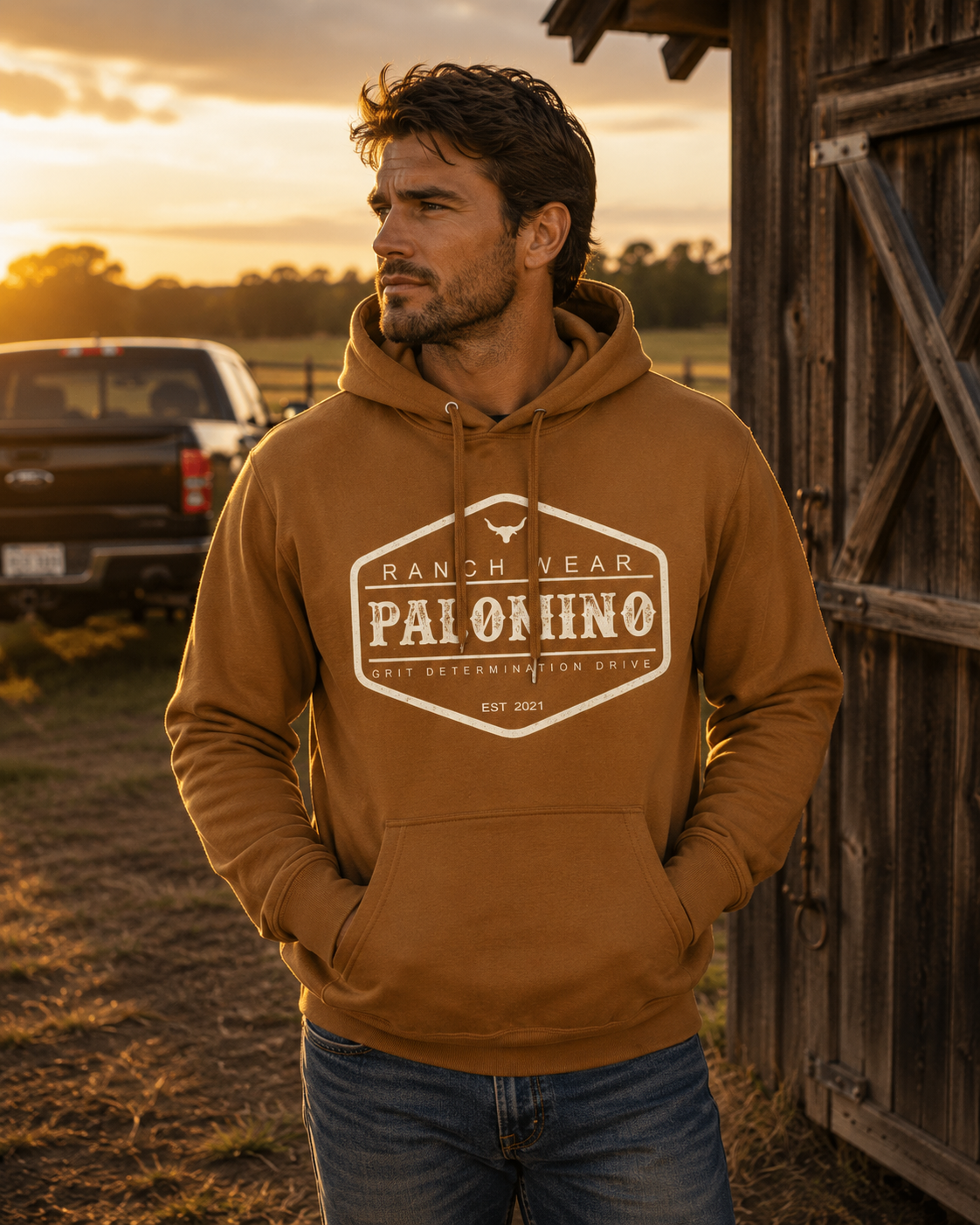 Fleece Hoodie w/ Pocket