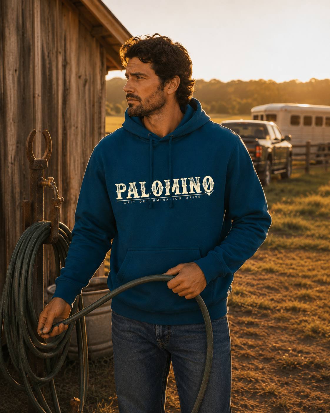 Men's Fleece Hoodie w/ Pocket