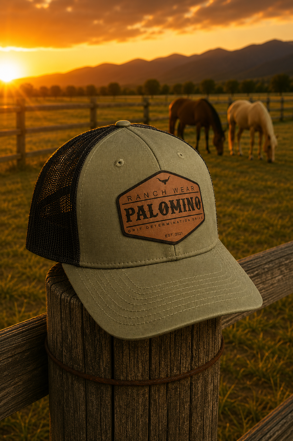 Palomino 115 (Loden and Black)
