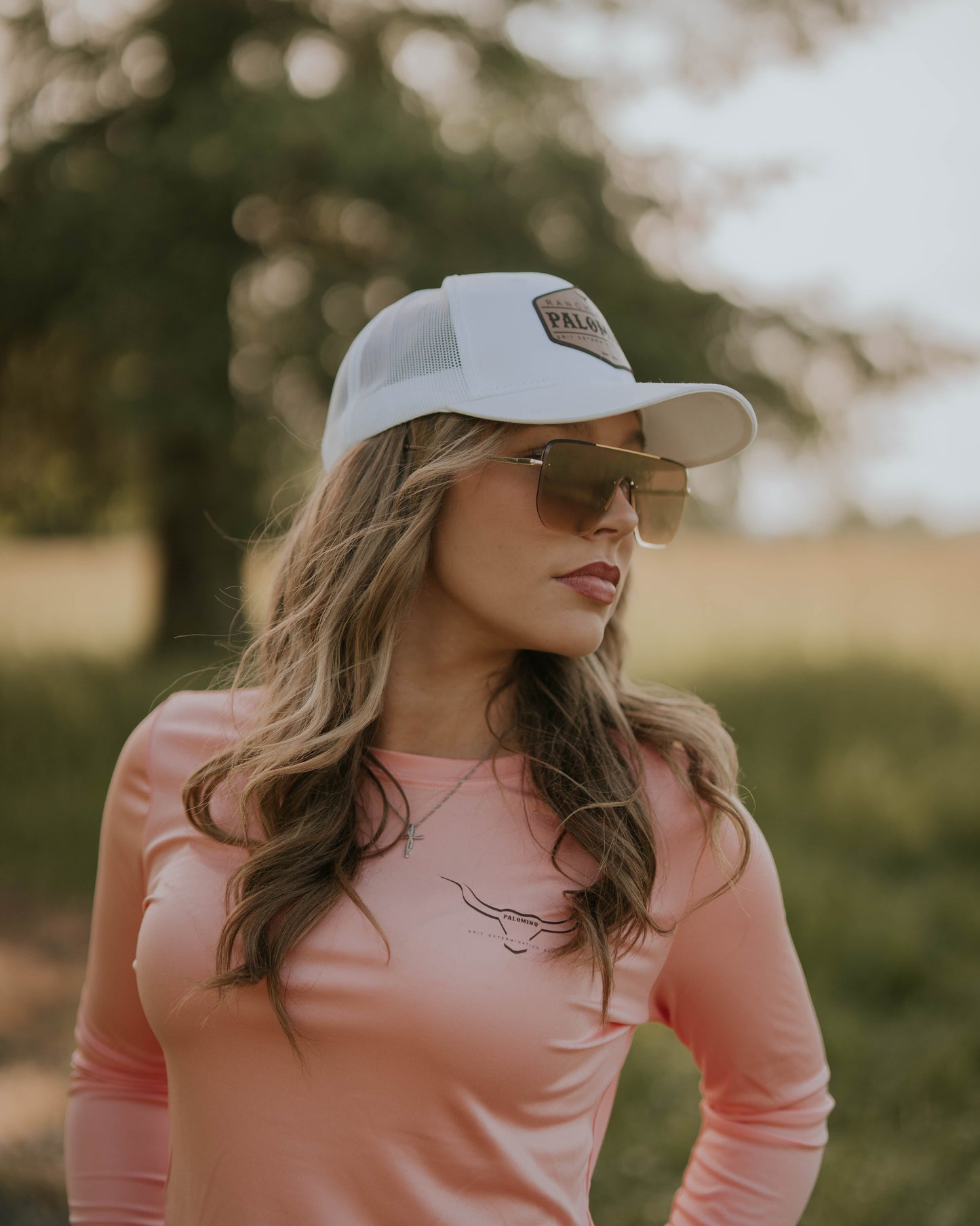 Snapback Trucker White