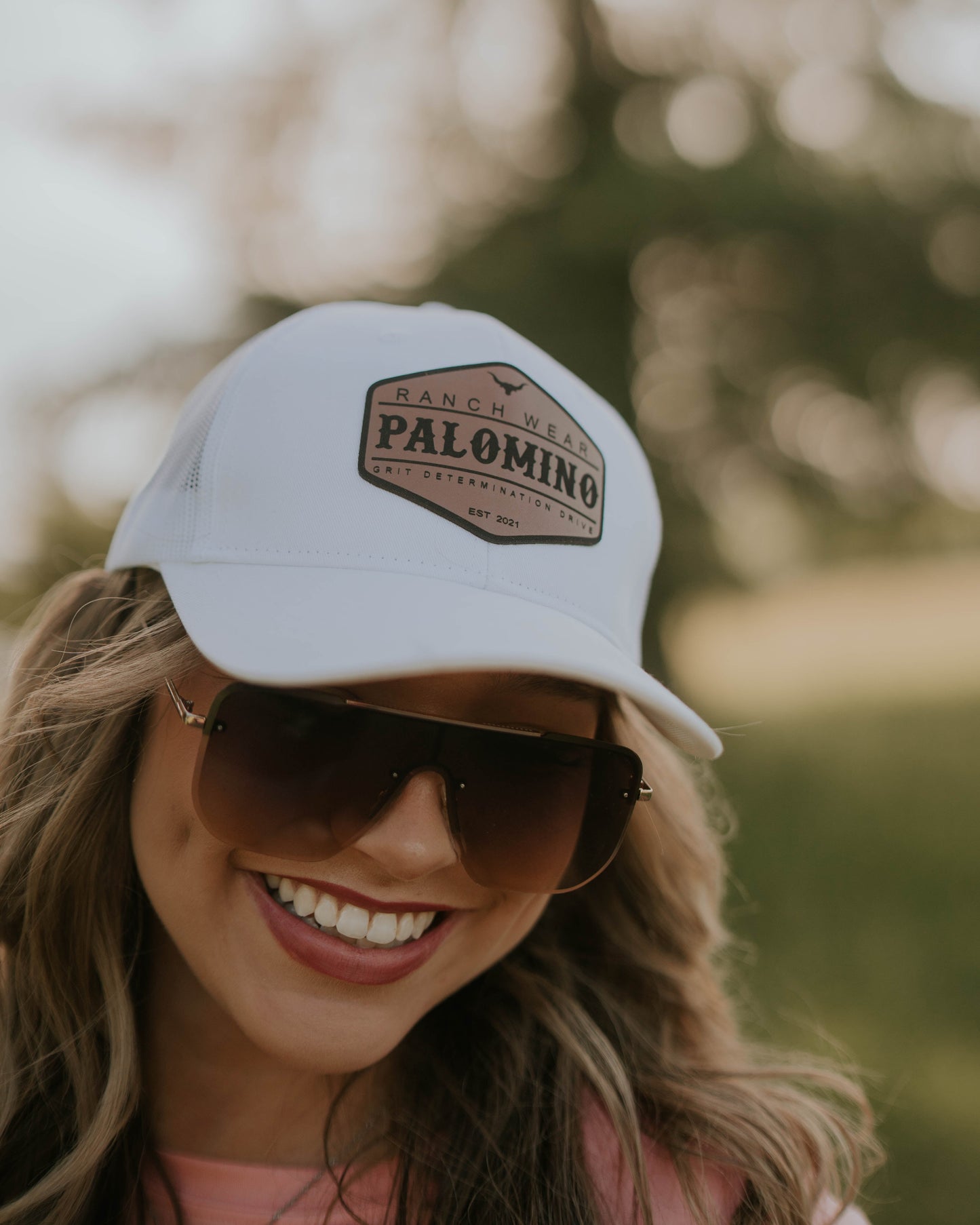 Snapback Trucker White