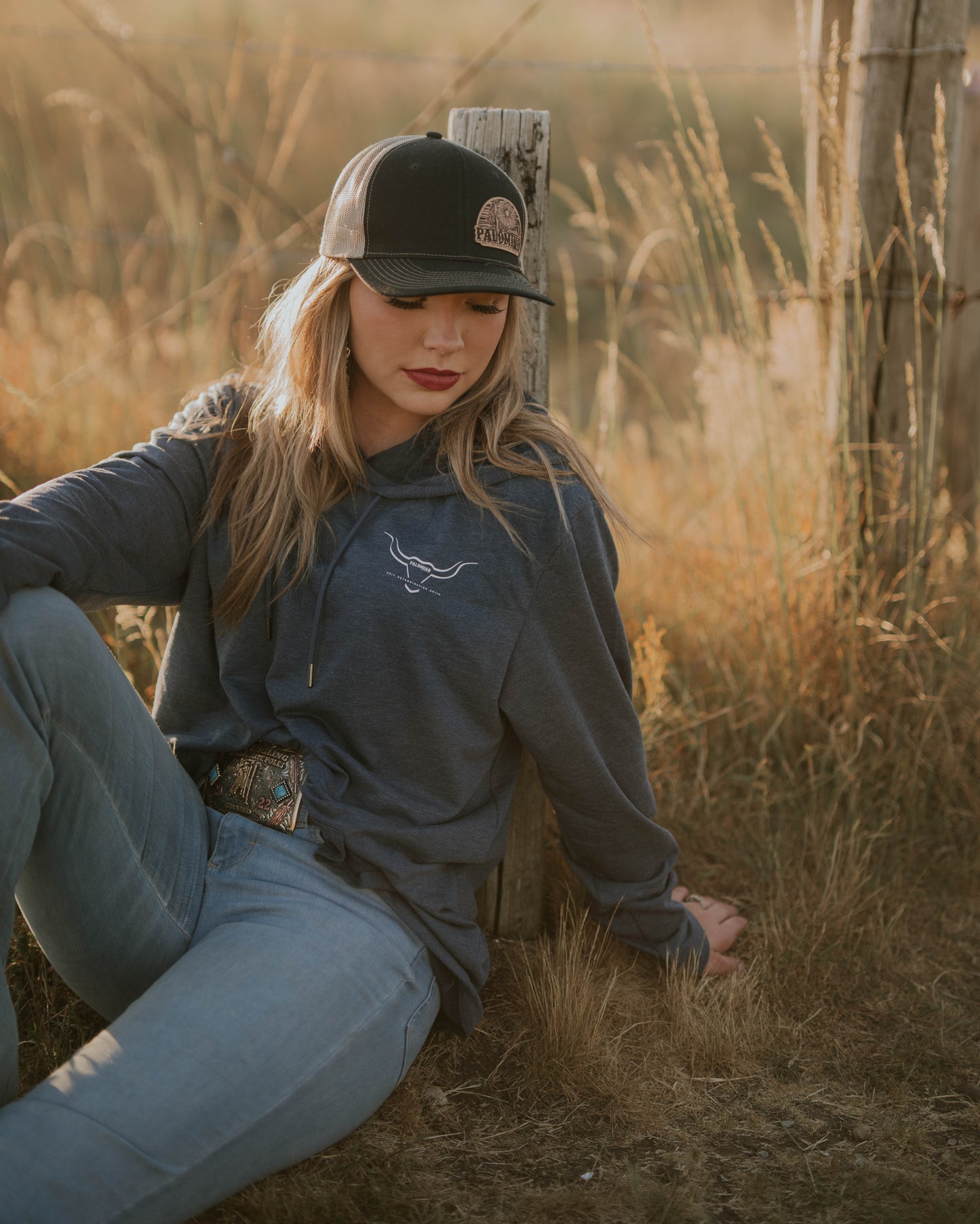 Snapback Trucker Cap - Black/Tan