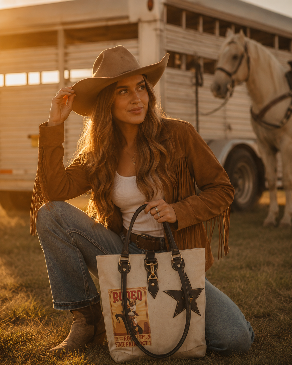 Rodeo State Fair Tote Bag