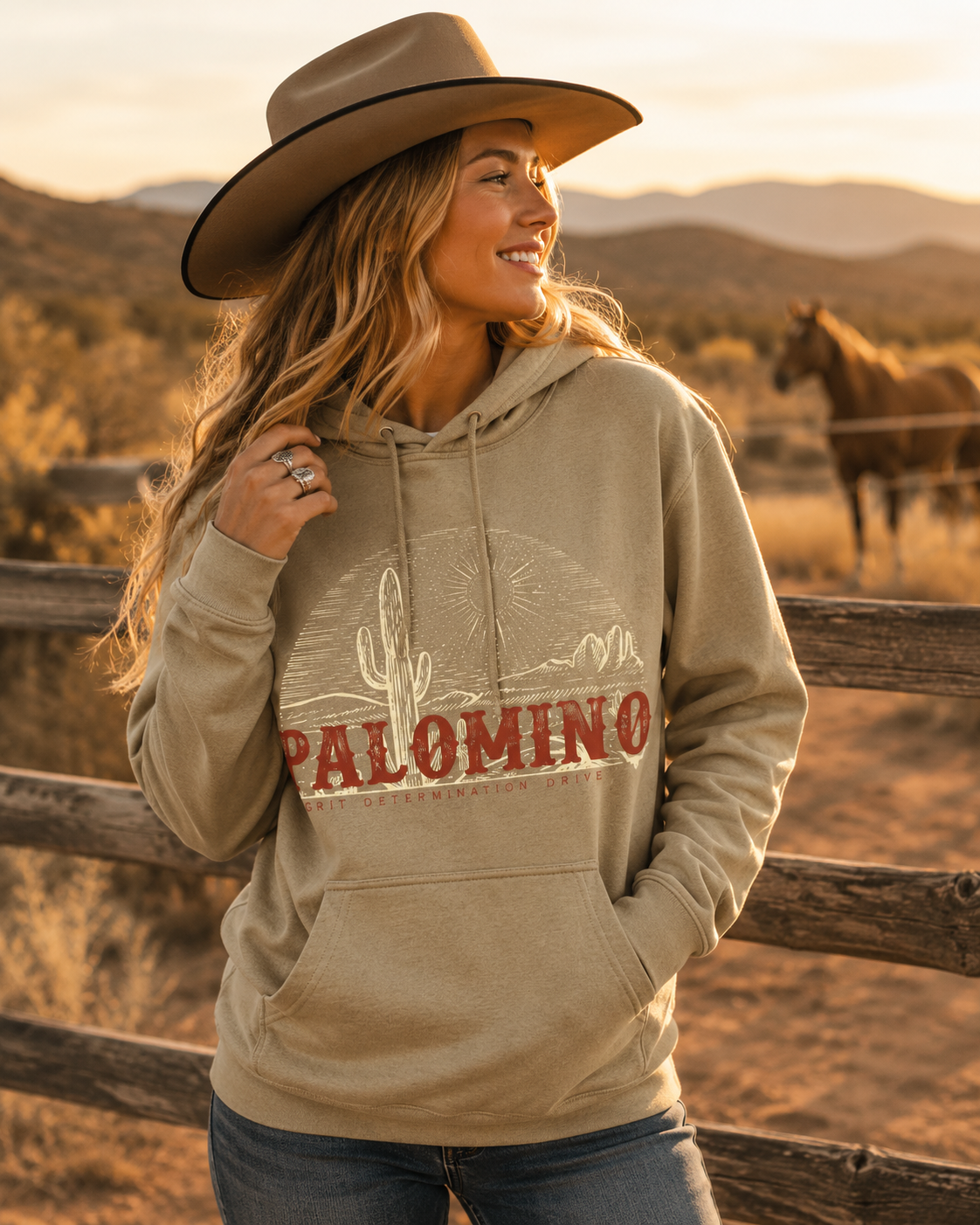 Fleece Hoodie w/ Pocket
